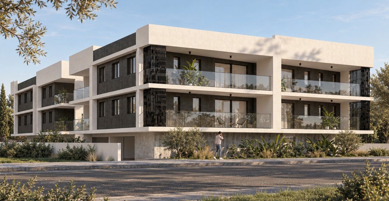 GP HOME 35 - 1, 2 & 3 bedroom apartments for sale in Kokkinotrimithia, Nicosia