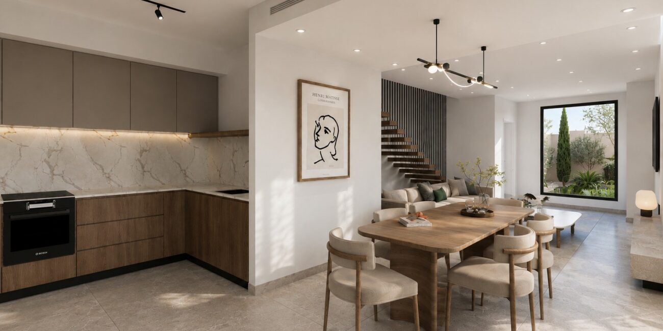 GP HOME 38-39 - 3 bedroom houses in Paliometocho, Nicosia
